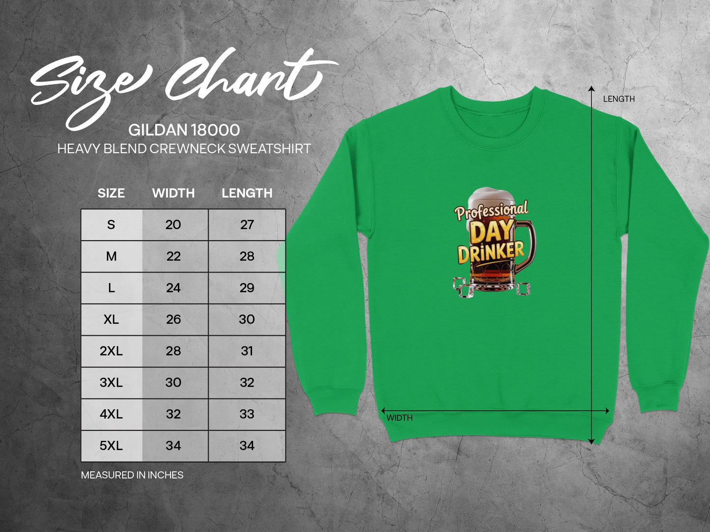 Professional Day Drinker Graphic Sweatshirt