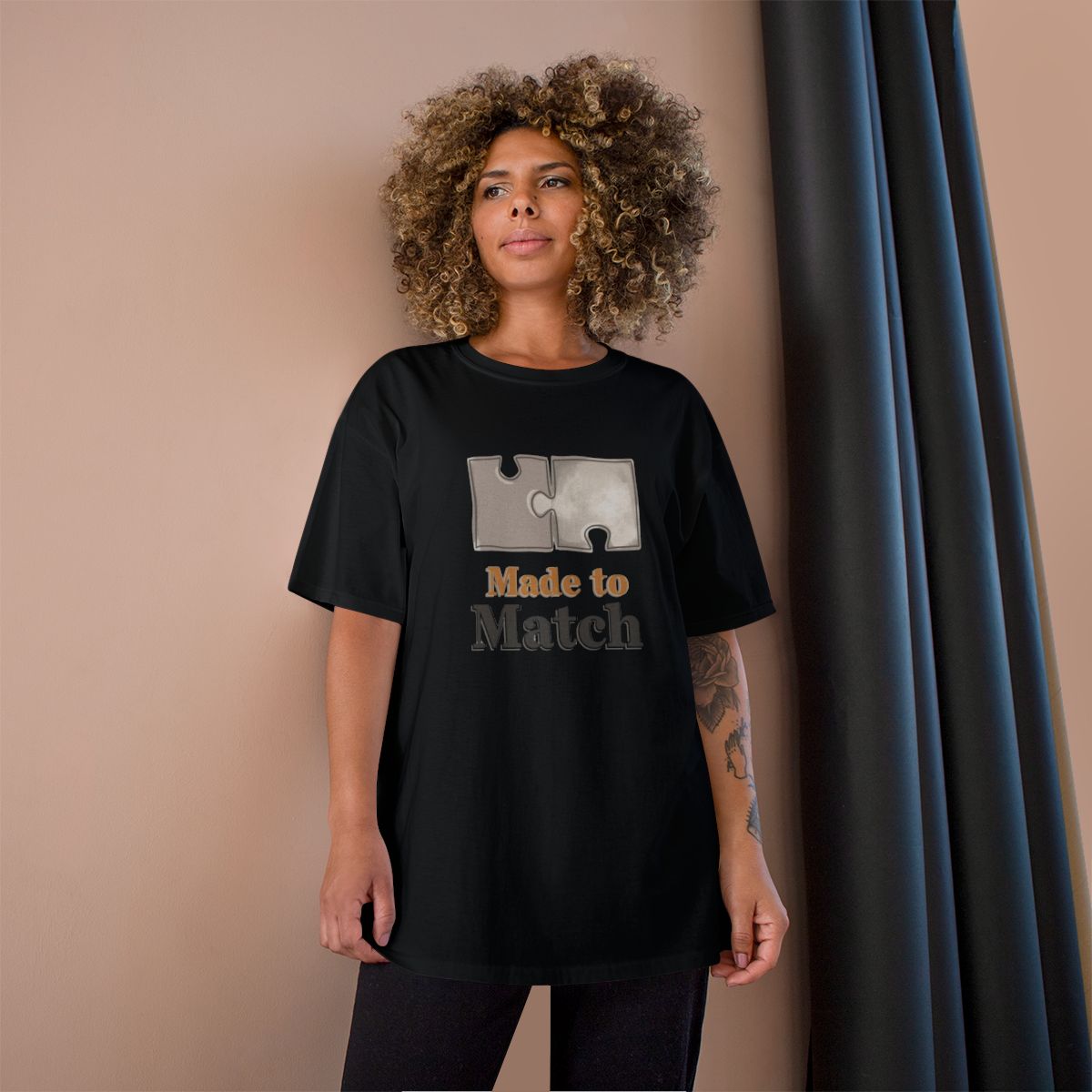 Made to Match Graphic T-Shirt for Women Casual Wear
