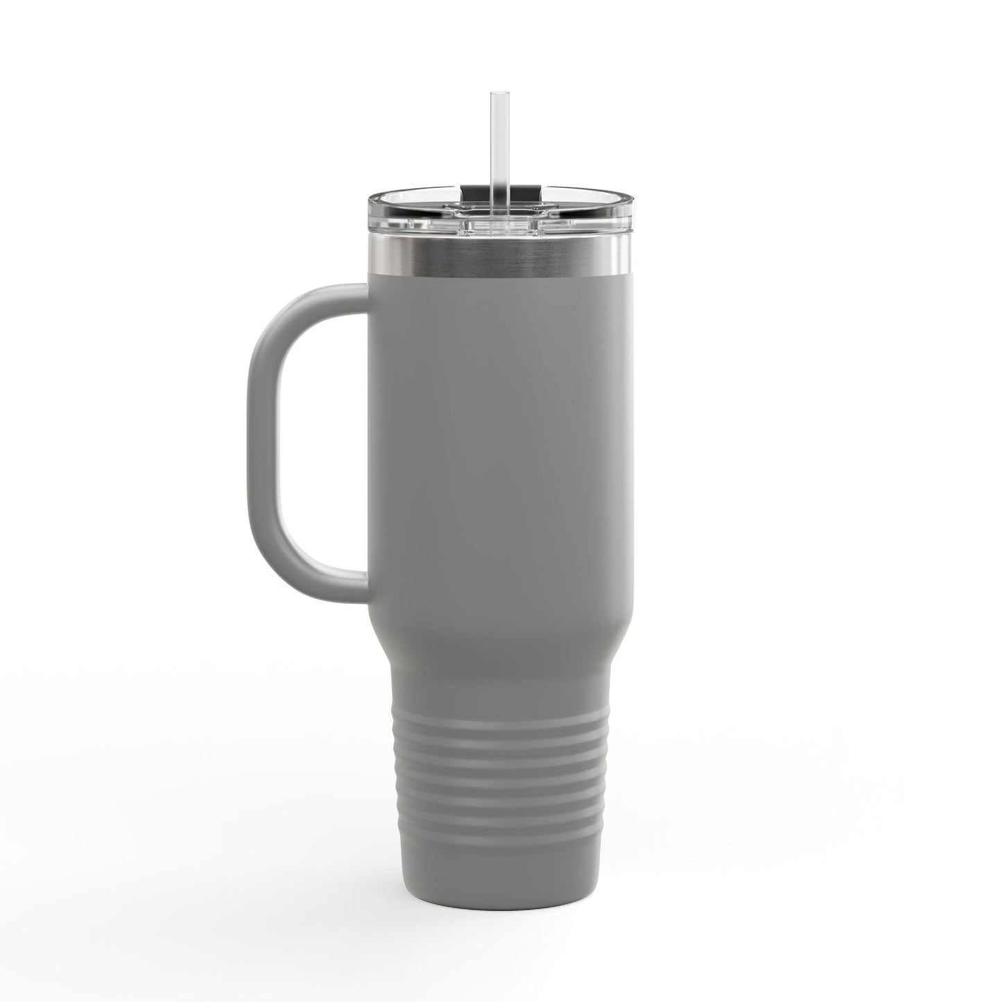 Built of Freedom text on the bottom of a  40oz Insulated Travel Mug