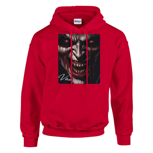 classic unisex pullover hoodie vampire snarl personalized