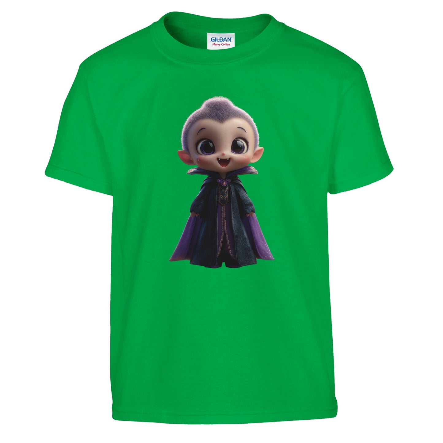 Cute Lil' Vampire on a Heavyweight T-shirt