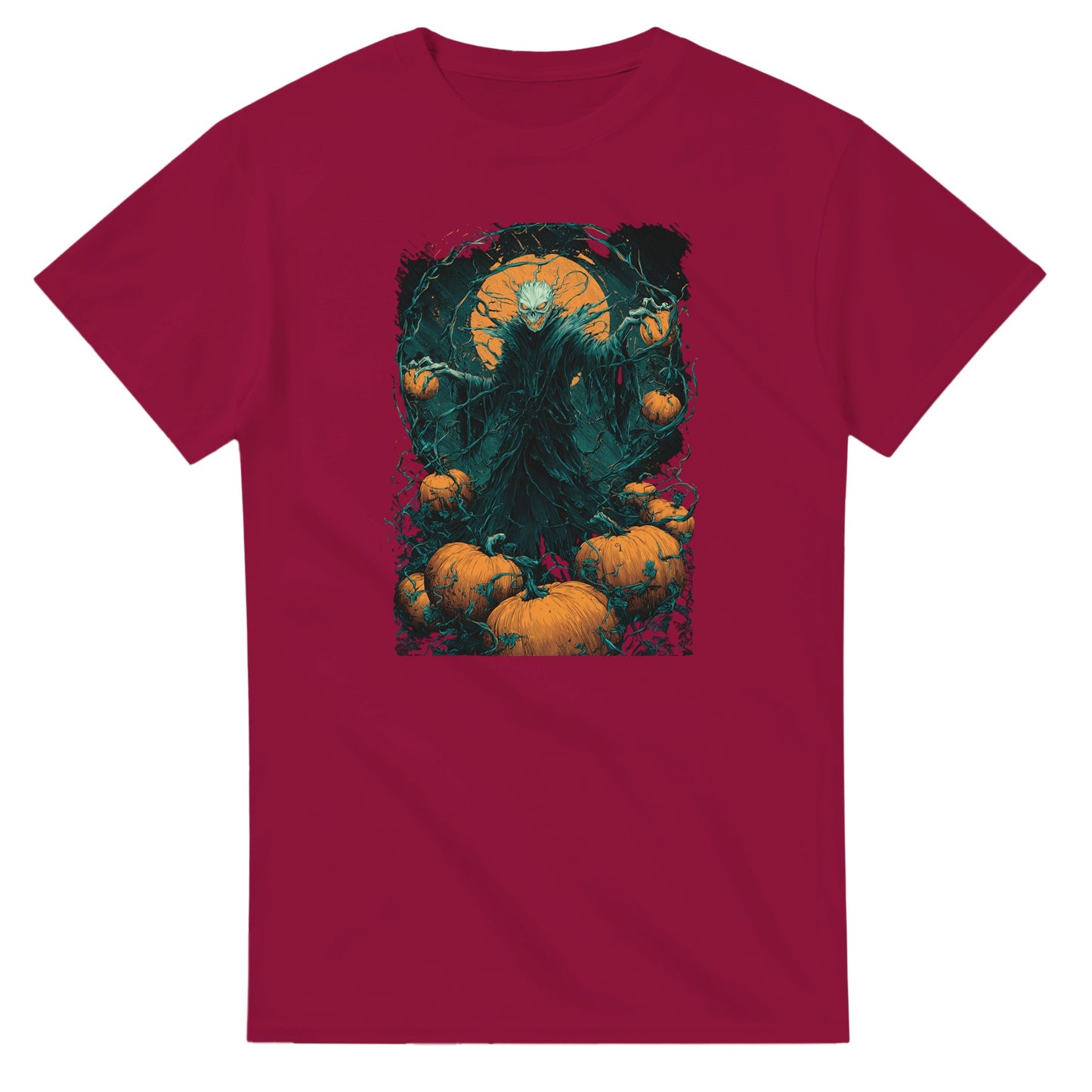 Spooky Pumpkin King on a Heavyweight T-shirt