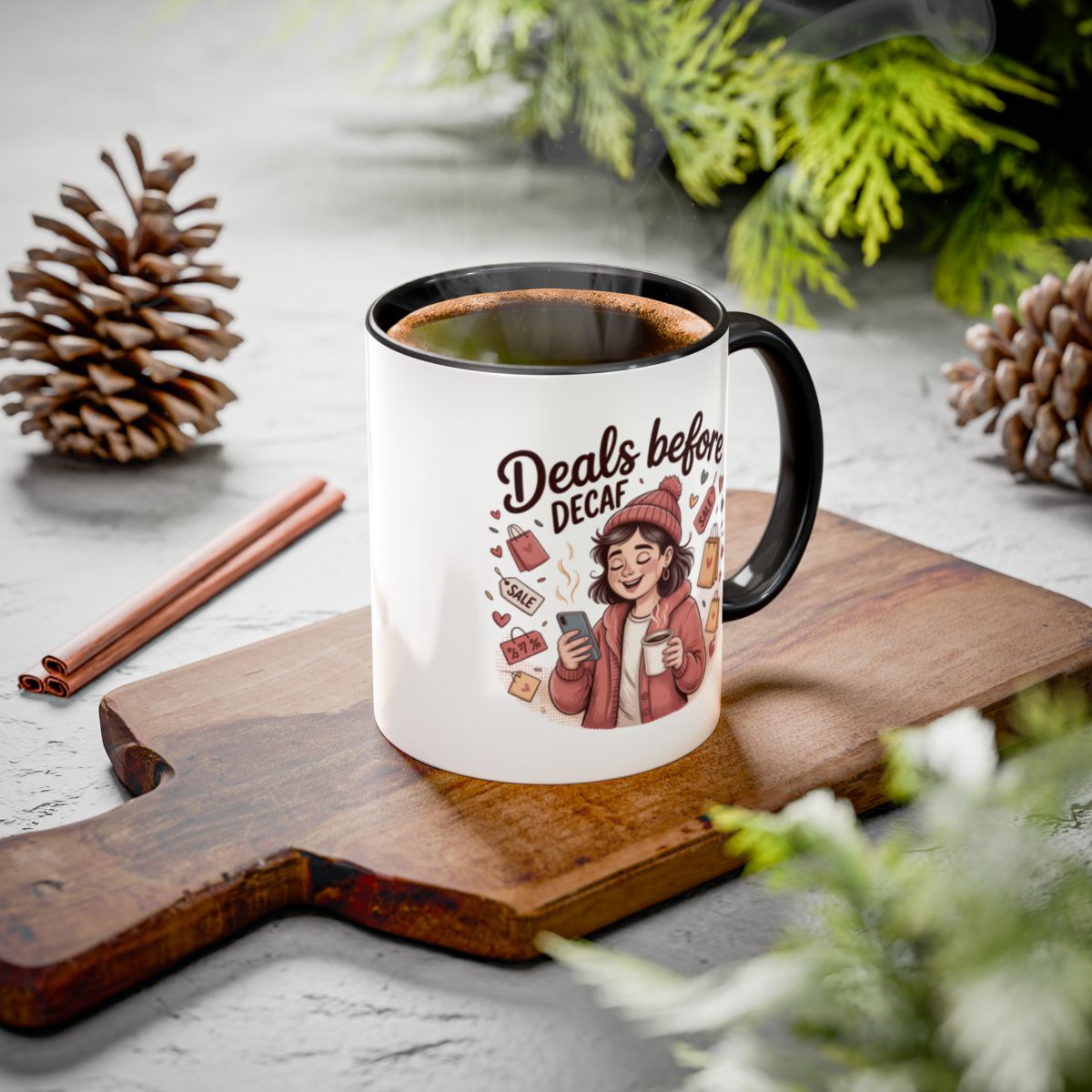 Deals Before Decaf Coffee Mug For Early Risers