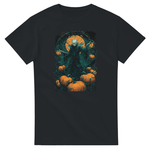 Spooky Pumpkin King on a Heavyweight T-shirt