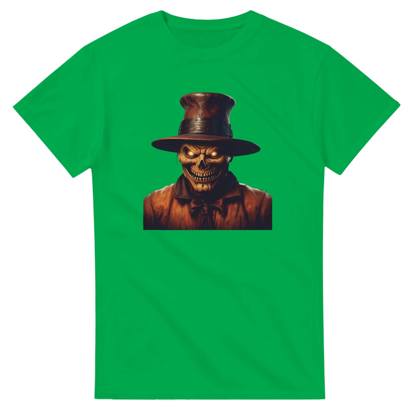 Ghoulish Grin on a Heavyweight T-shirt