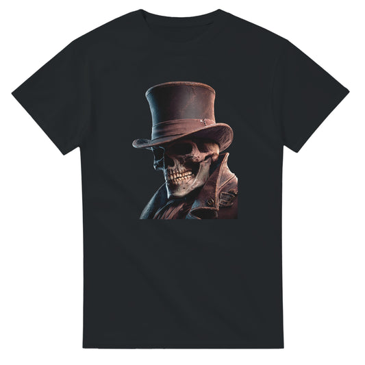 Steampunk Skeleton on a Heavyweight T-shirt