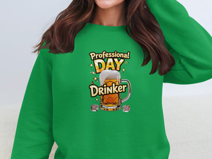 Professional Day Drinker Graphic Sweatshirt