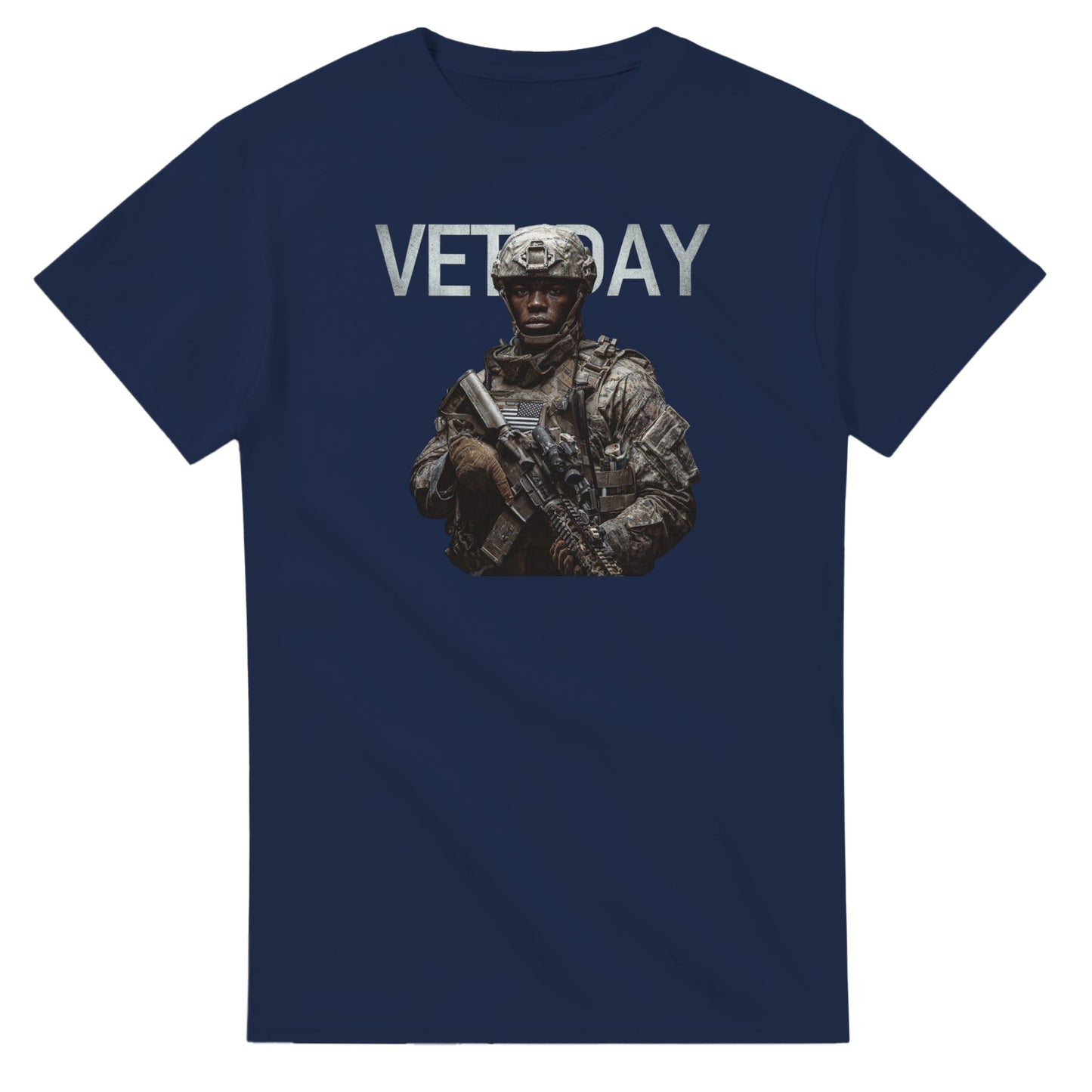 Veteran's Day on a heavyweight t-shirt
