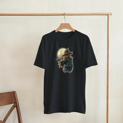 Ghoulishly Good Pumpkin Scarecrow on a Heavyweight T-shirt
