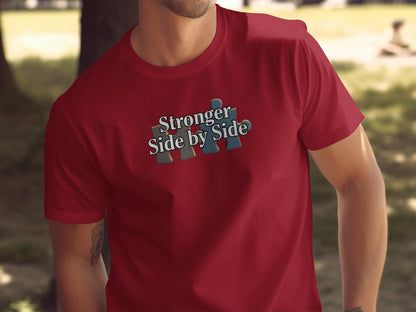 Stronger Side by Side Graphic T-Shirt
