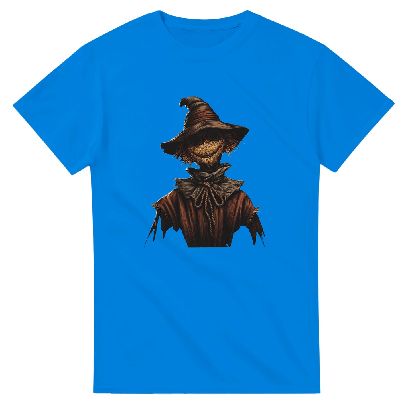 Playful Scarecrow on a Heavyweight T-shirt