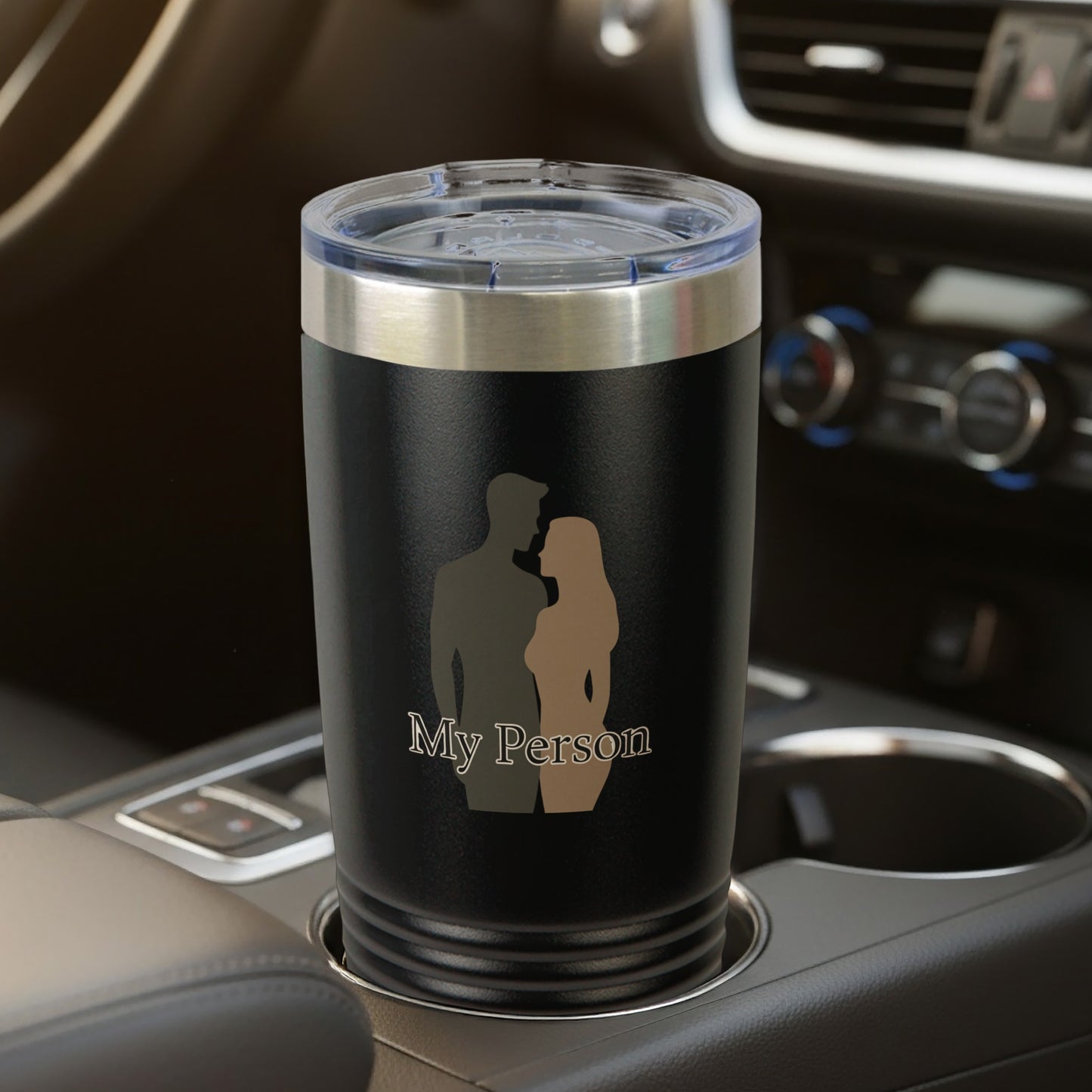 My Person Romantic Couple Design Insulated Tumbler