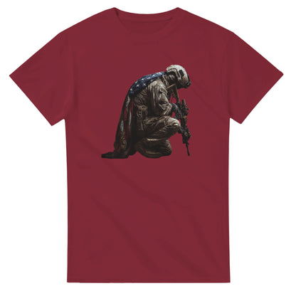 Patriotic Tribute on a heavyweight t-shirt