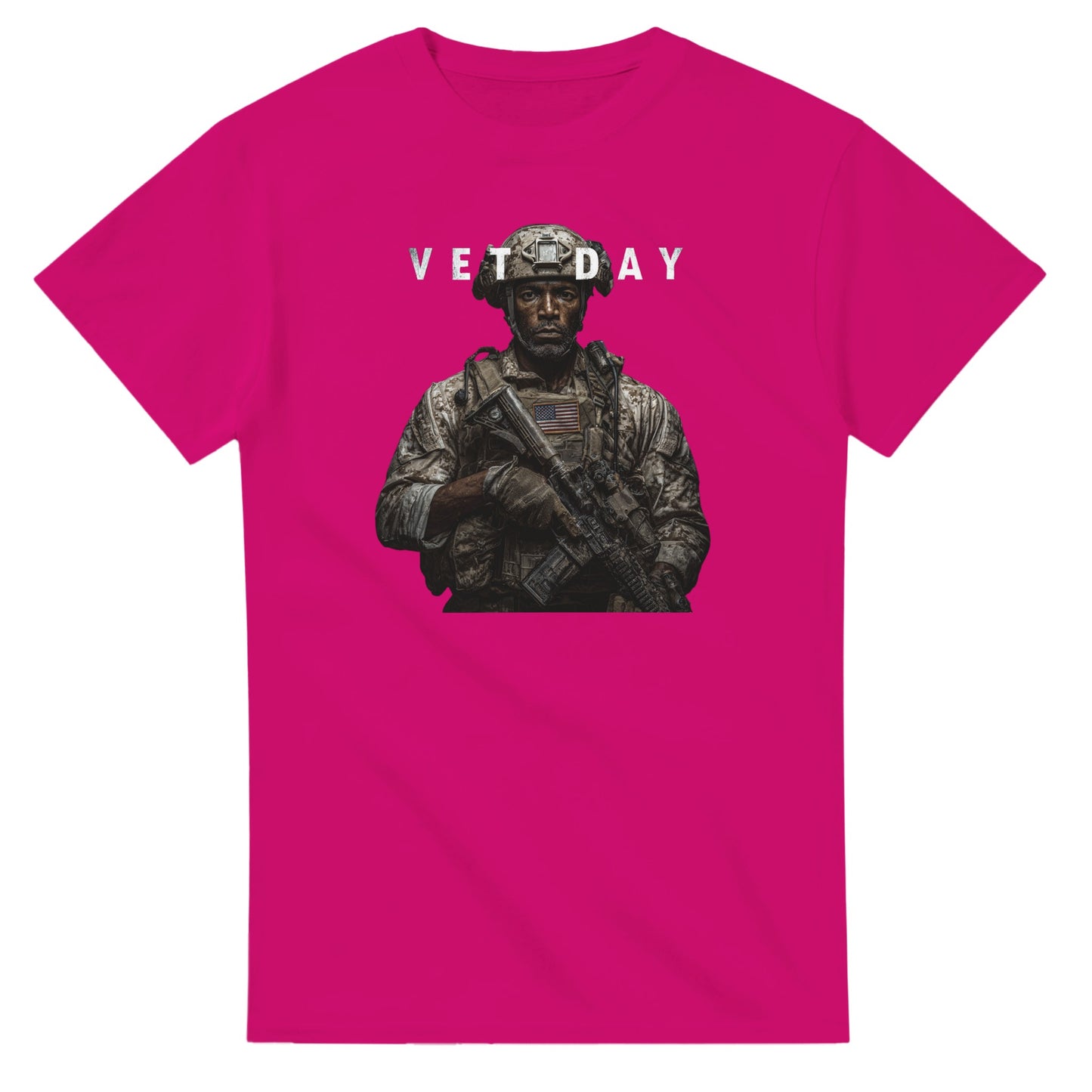 Vet Day Honor on a heavyweight t-shirt