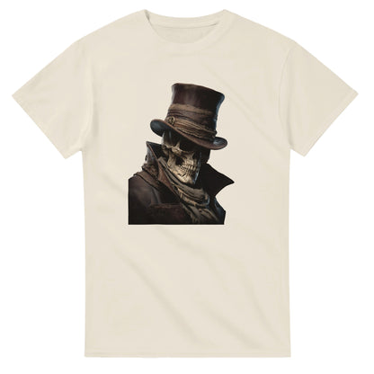 Steampunk Skull on a Heavyweight T-shirt