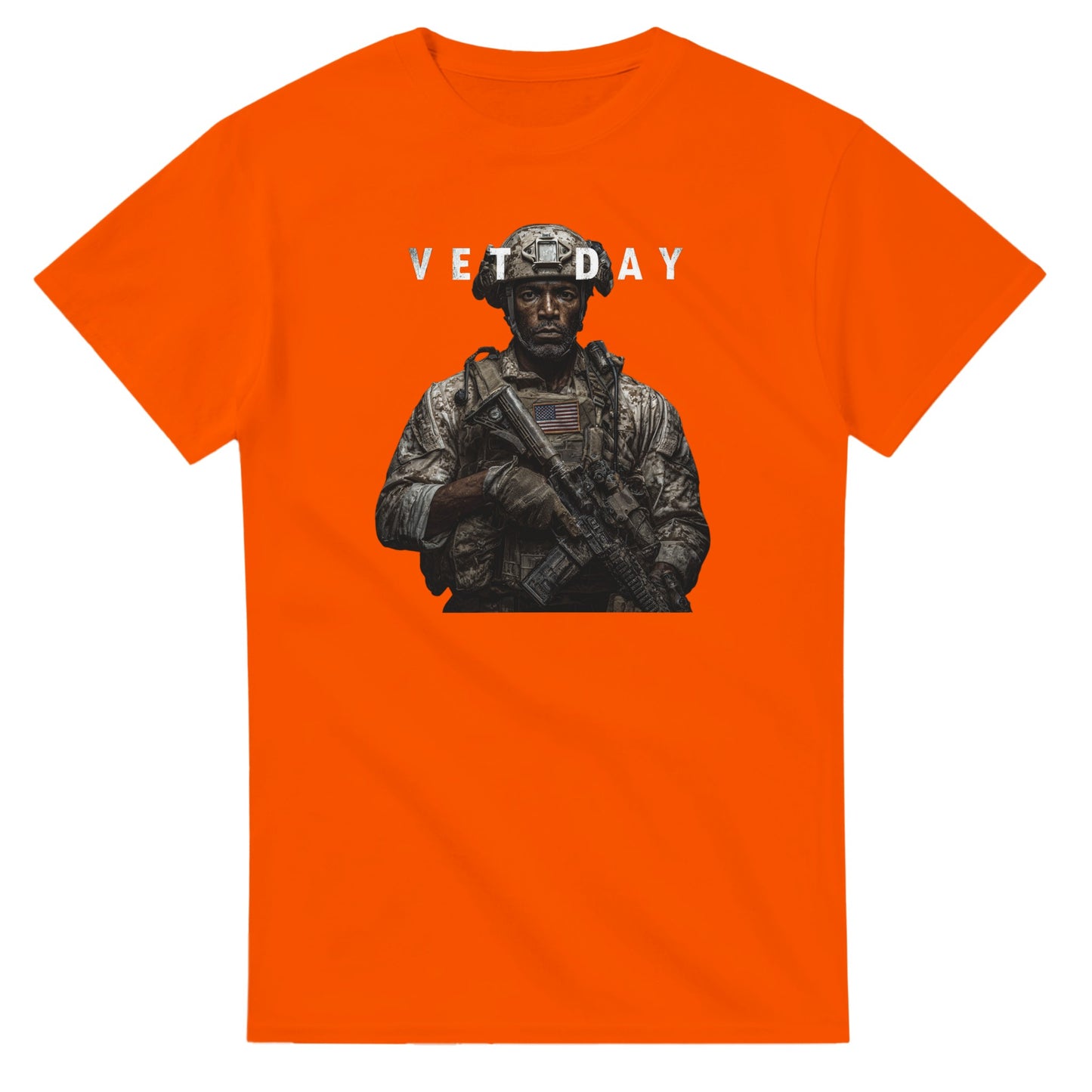 Vet Day Honor on a heavyweight t-shirt