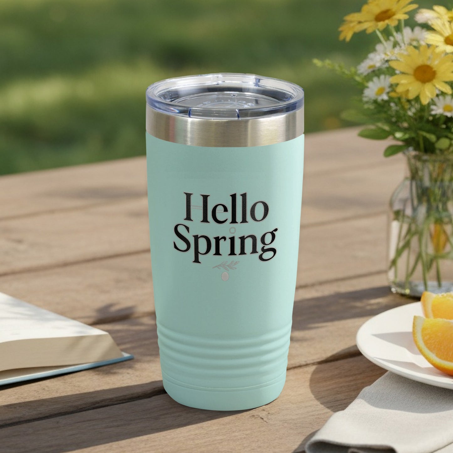 Hello Spring Insulated Tumbler for Travel Cup