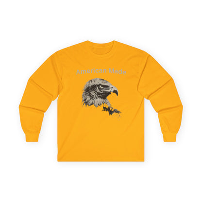 Heritage Eagle - Fabricado en Estados Unidos - Camiseta de manga larga