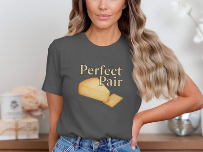 Perfect Pair Cheese and Crackers Graphic Tee