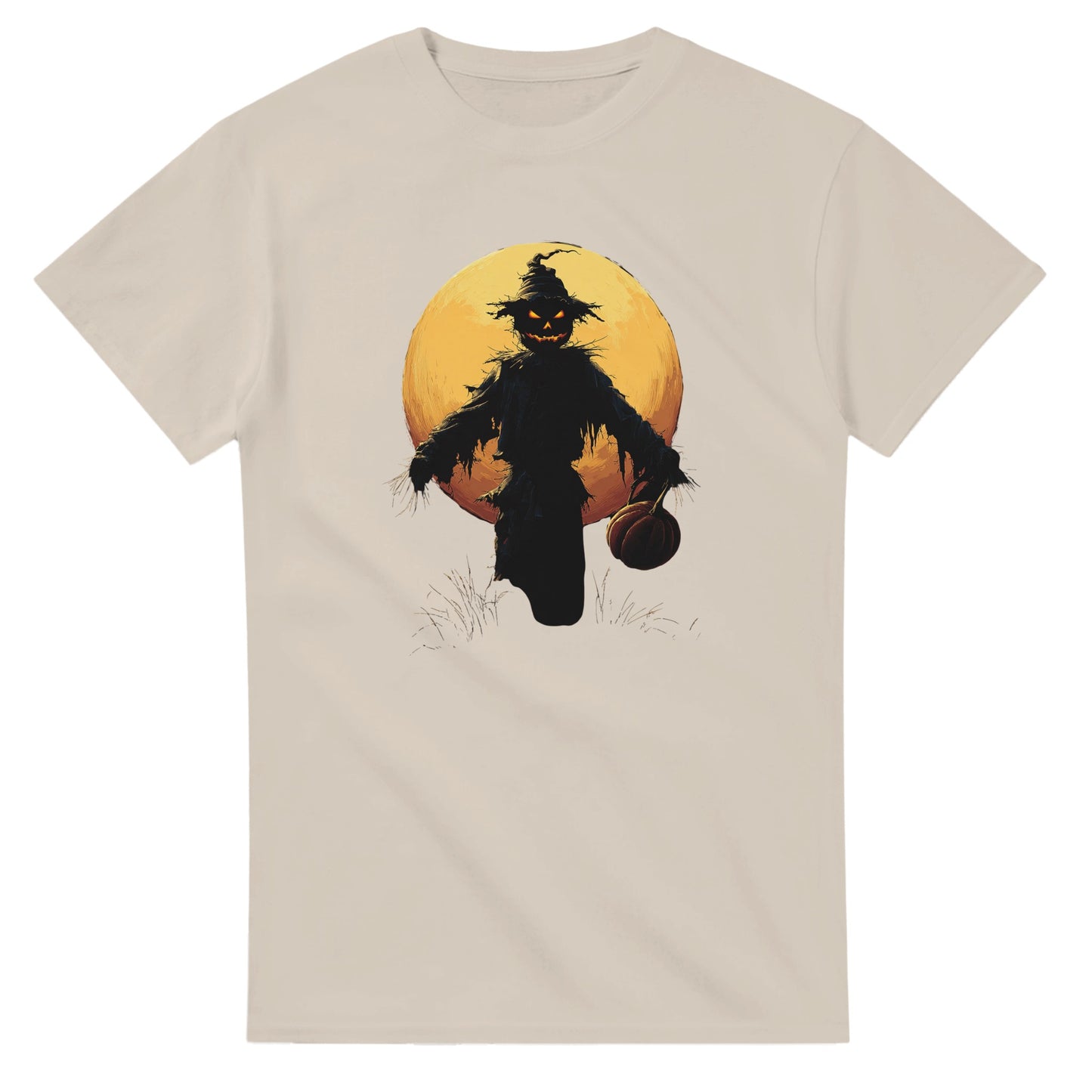 Haunted Scarecrow on a Heavyweight T-shirt