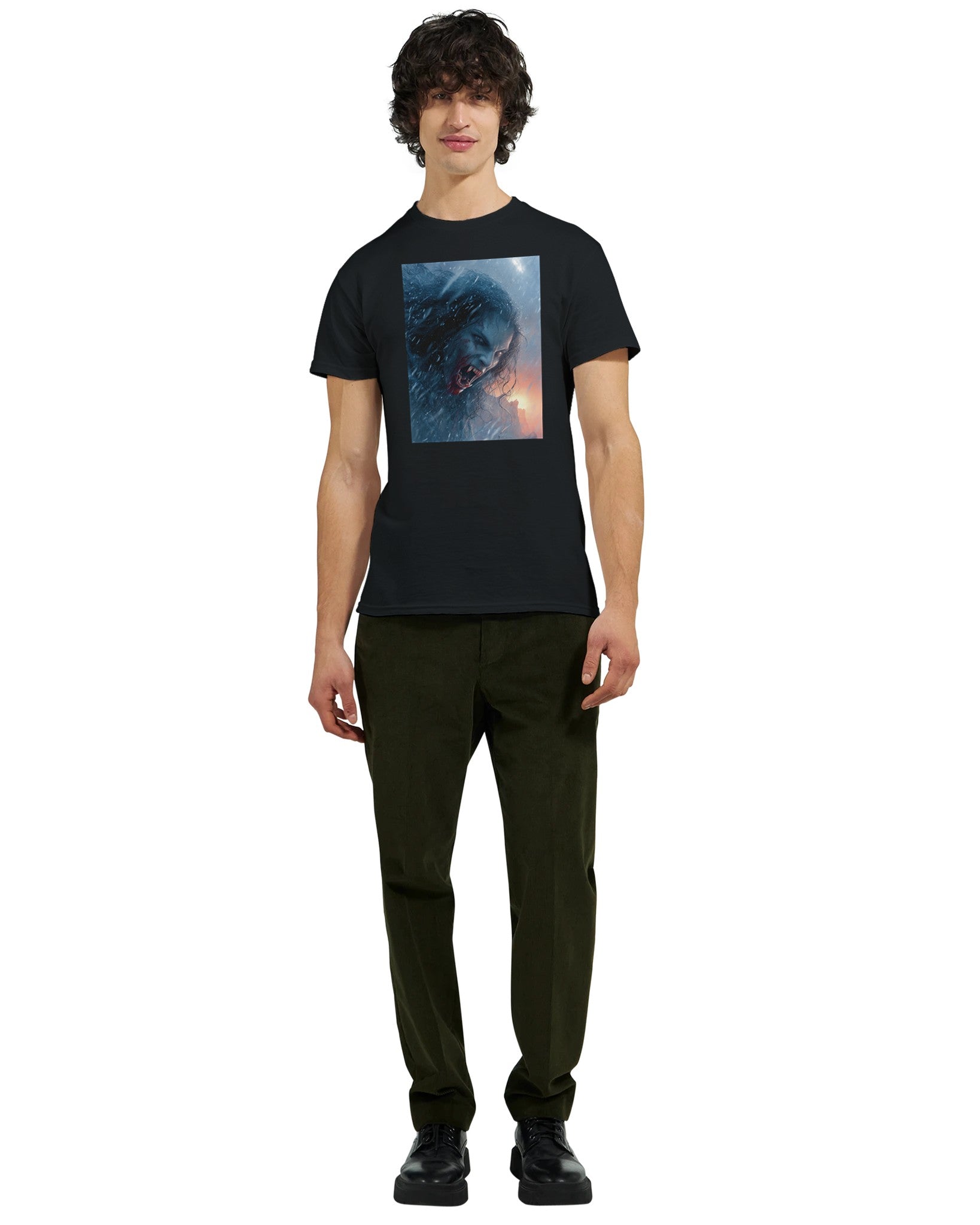 Cute Lil' Vampire on a Heavyweight T-shirt