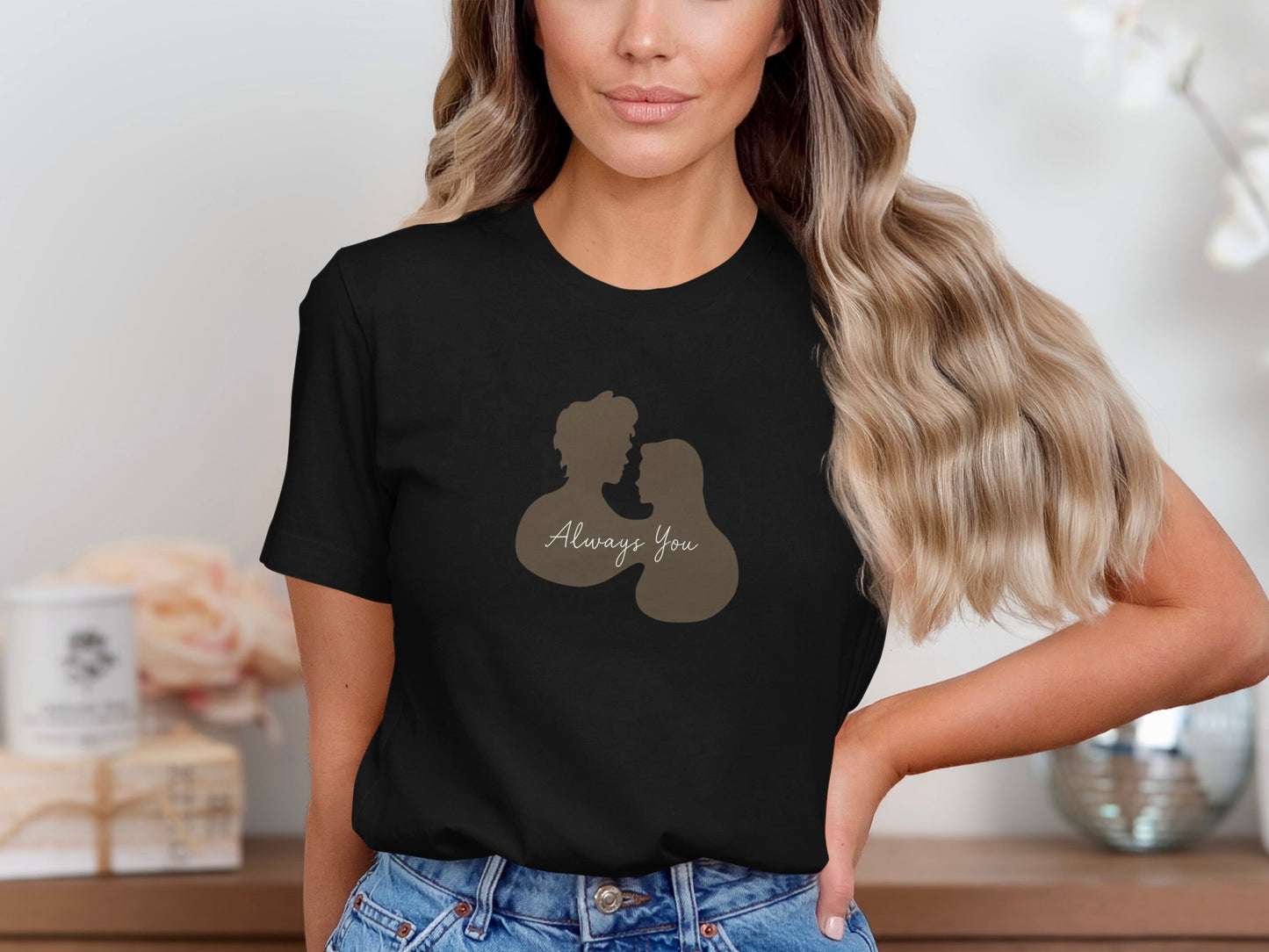 Always You Romantic Silhouette Women's T-shirt