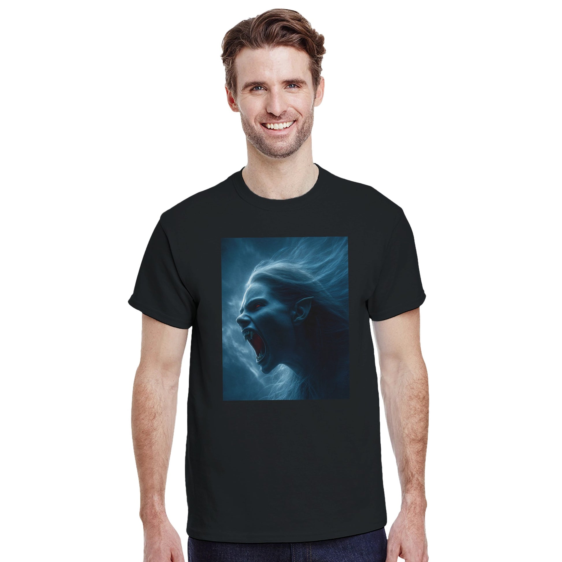 Cute Lil' Vampire on a Heavyweight T-shirt