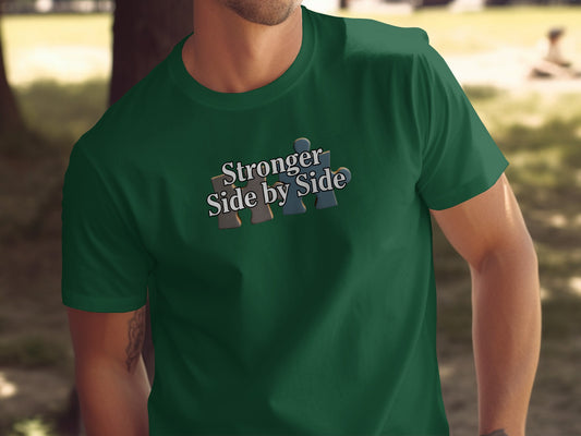Stronger Side by Side Puzzle T-Shirt Product
