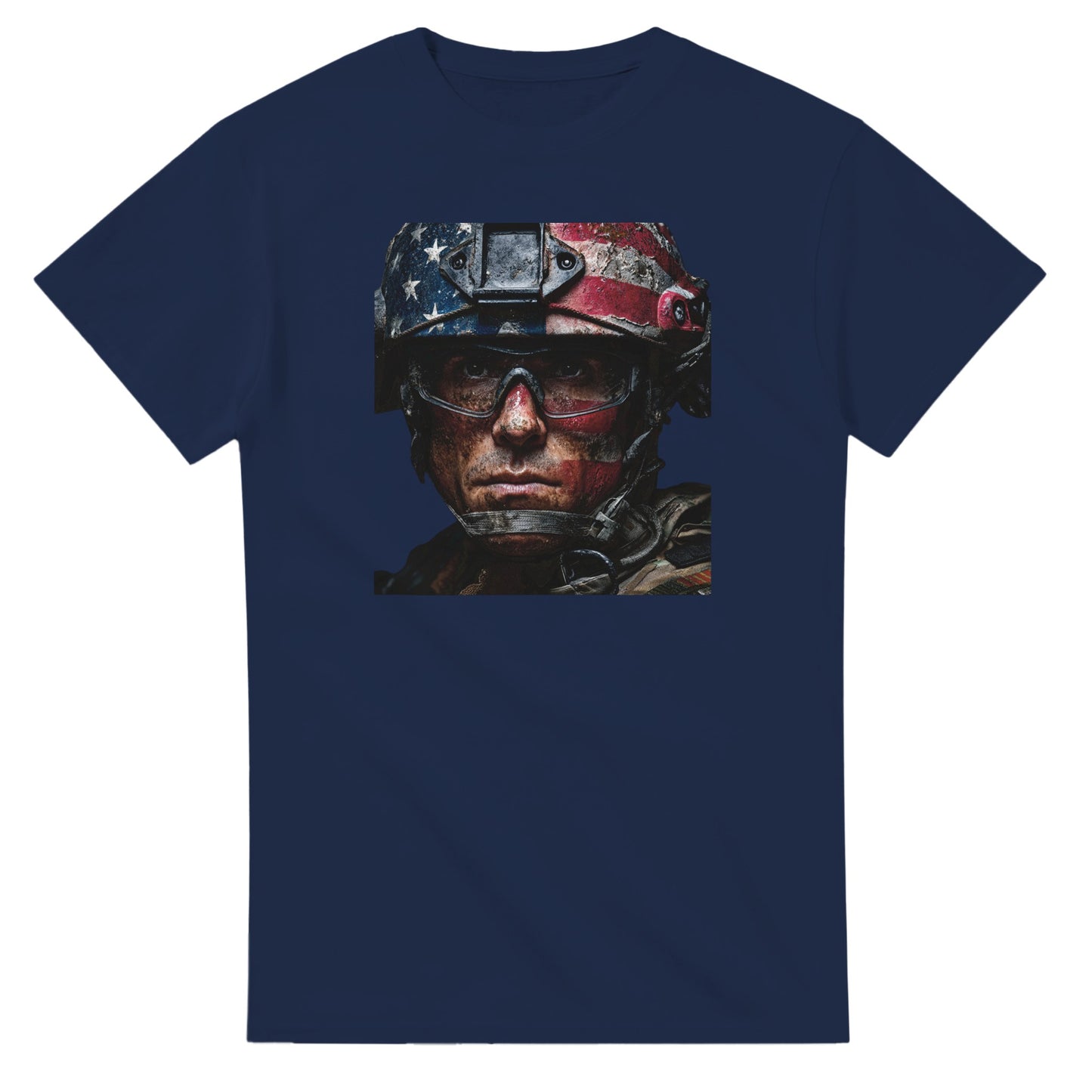 Patriotic Spirit Comfort on a heavyweight t-shirt