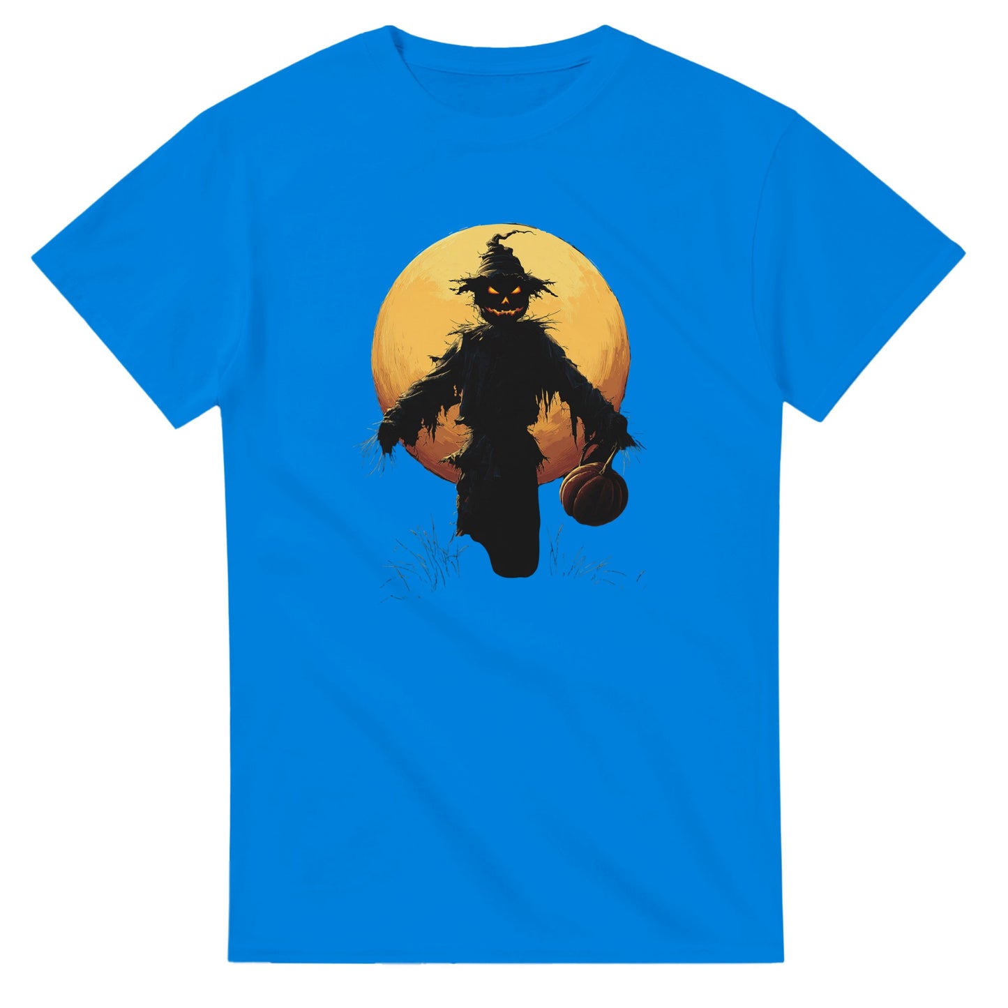 Haunted Scarecrow on a Heavyweight T-shirt
