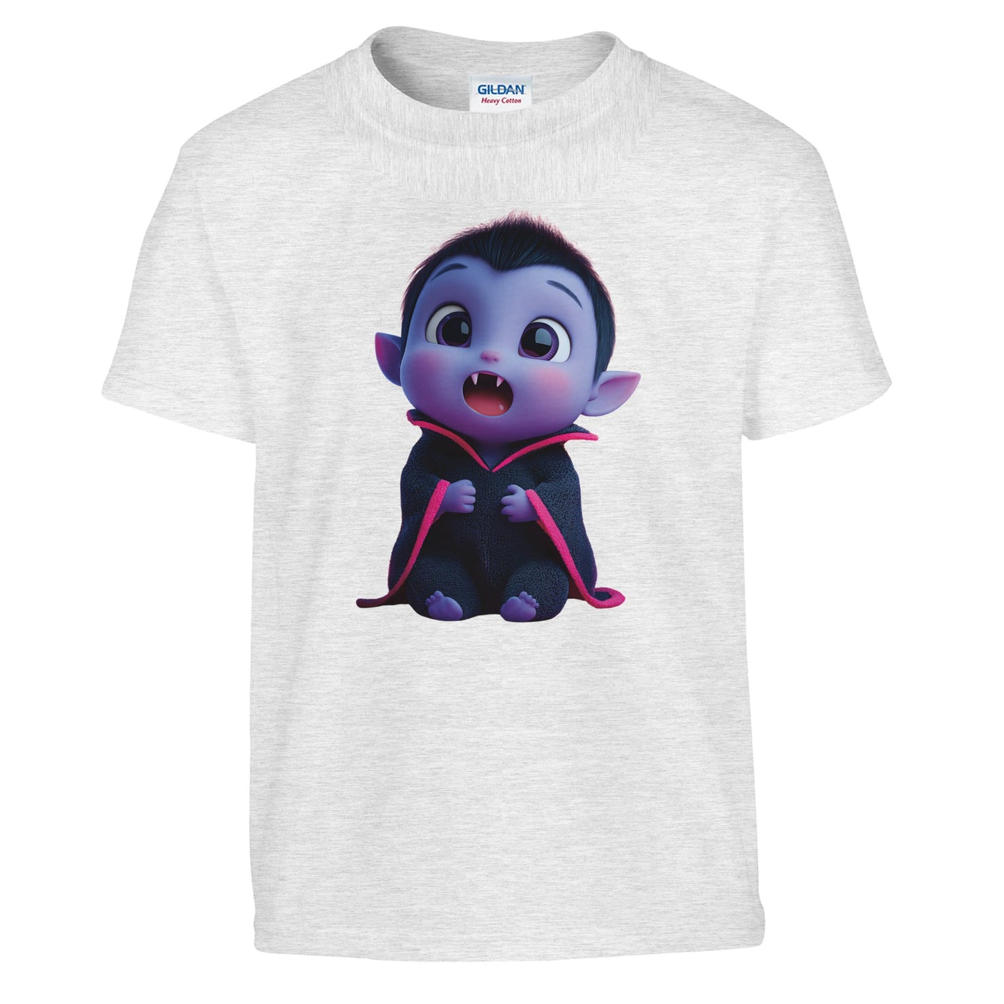 Cute Lil' Vampire on a Heavyweight T-shirt