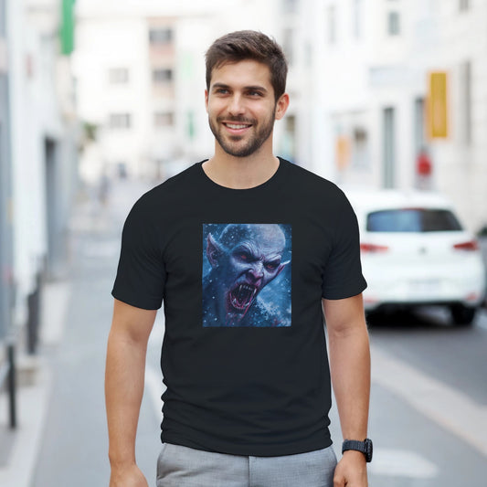 Cute Lil' Vampire on a Heavyweight T-shirt
