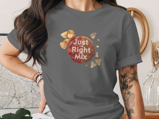 Just the Right Mix Chips and Salsa graphic Tee Graphic Tee