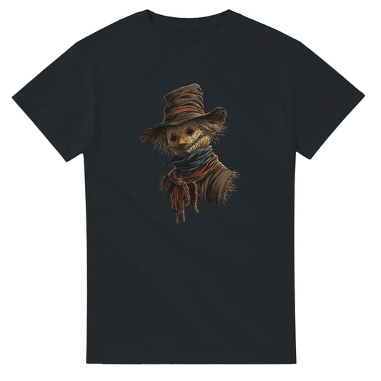 Rustic Scarecrow on a Heavyweight T-shirt