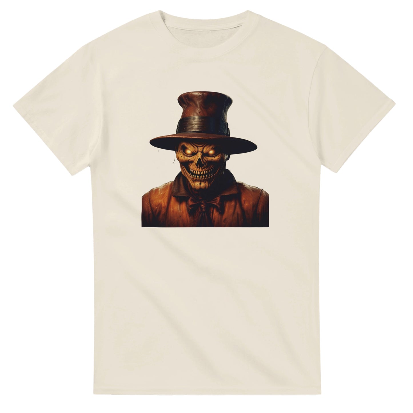 Ghoulish Grin on a Heavyweight T-shirt