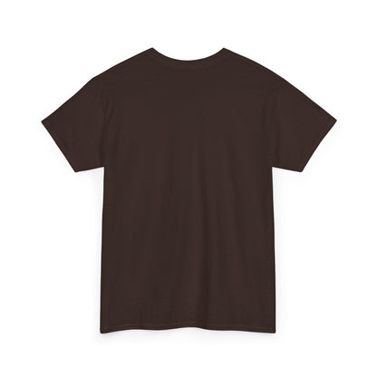 Engraved Eagle - Land of the Free - text on the top of a Heavyweight T-shirt
