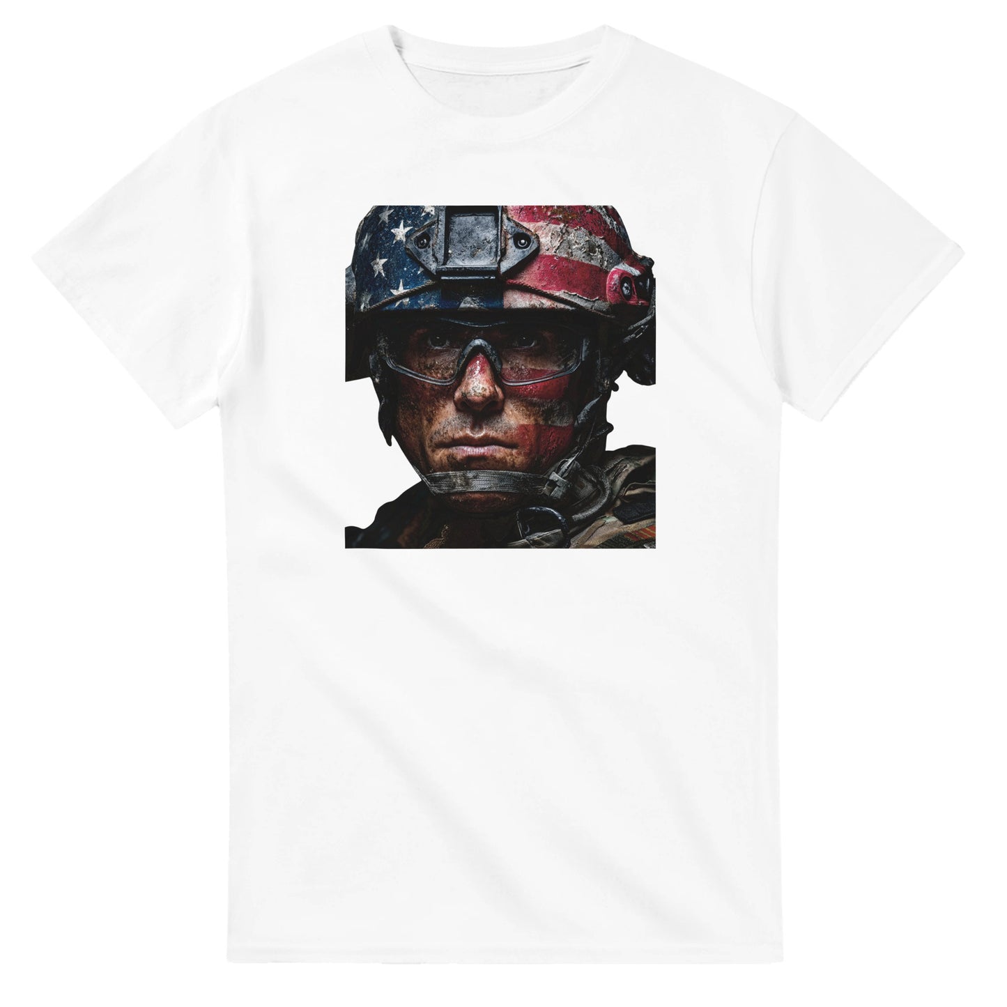 Patriotic Spirit Comfort on a heavyweight t-shirt