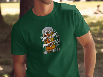 Day Drinking In Progress Graphic T-Shirt