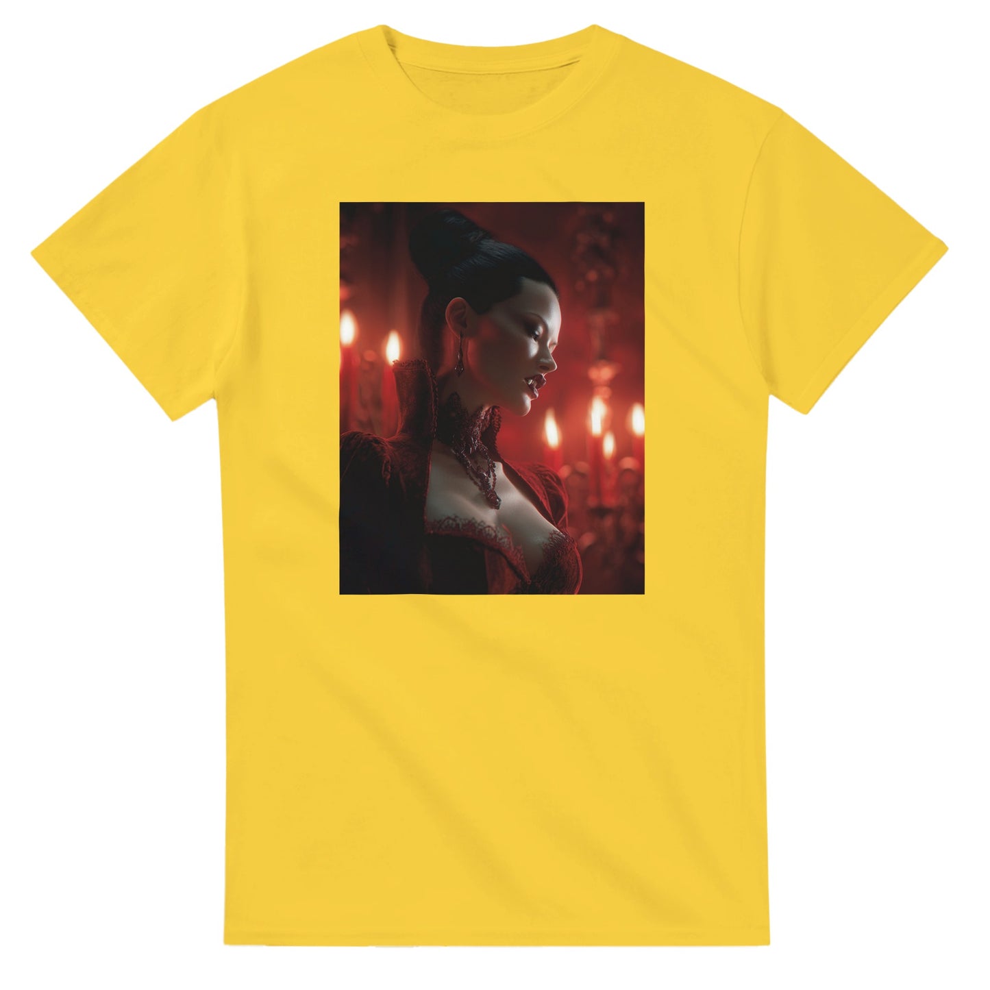 Cute Lil' Vampire on a Heavyweight T-shirt
