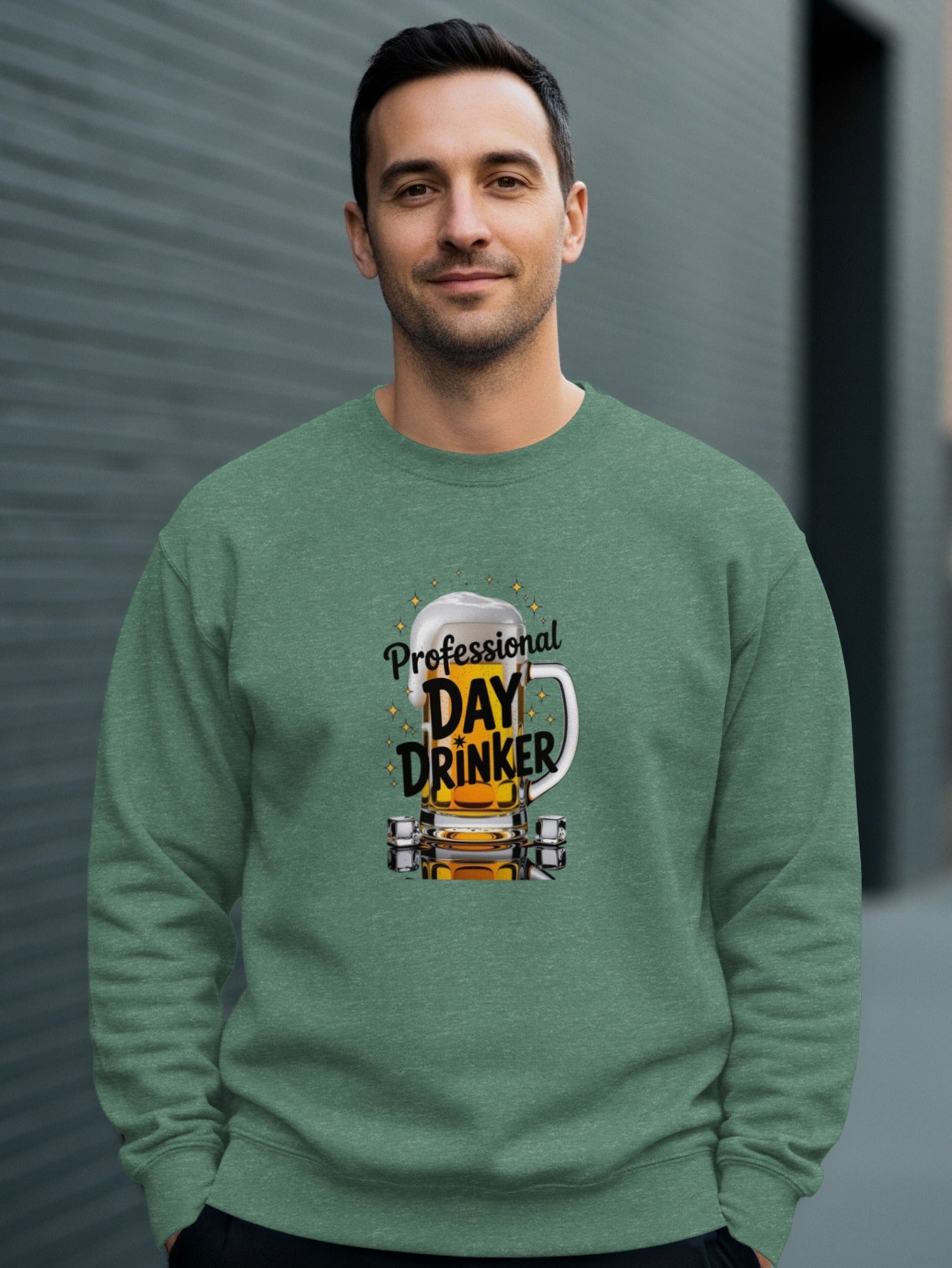 Professional Day Drinker Graphic Sweatshirt
