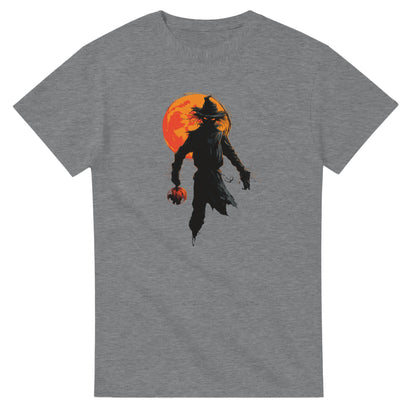 Spooky Scarecrow on a Heavyweight T-shirt