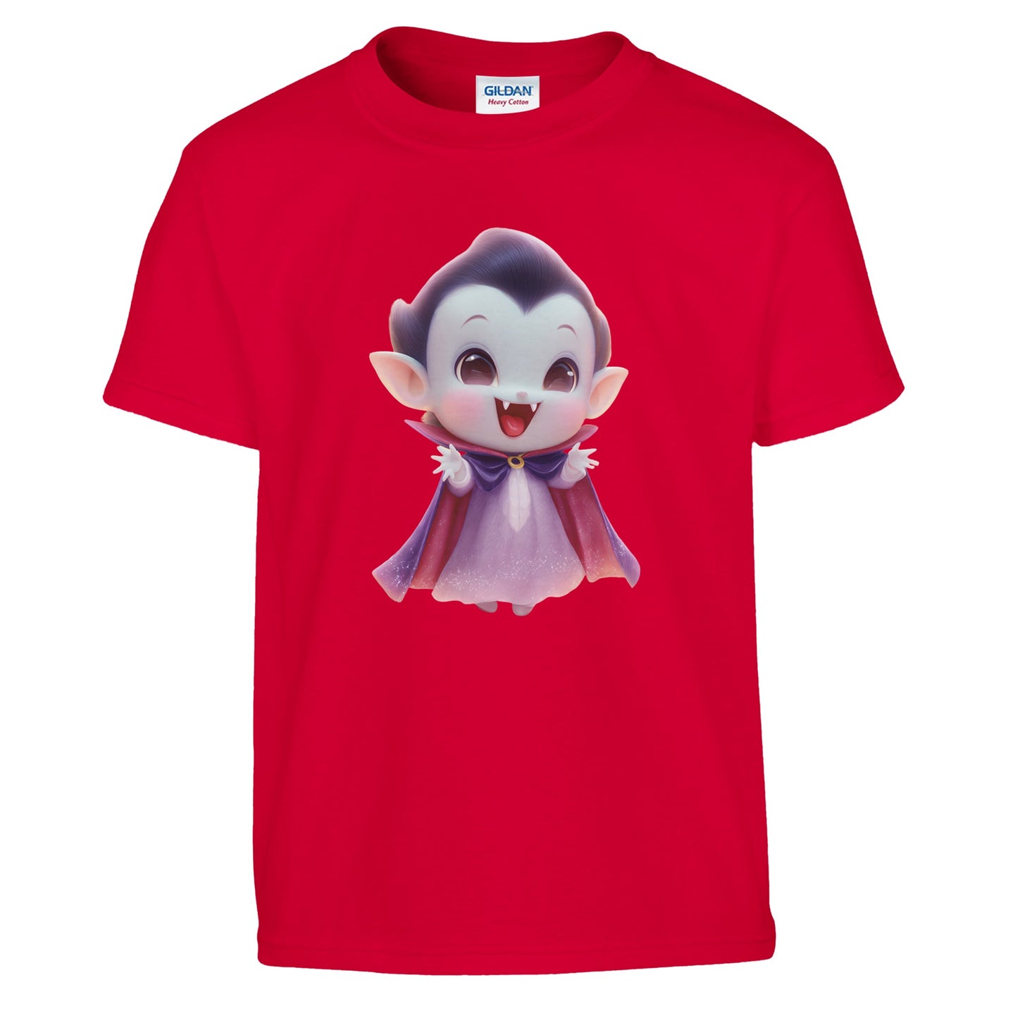 Cute Lil' Vampire on a Heavyweight T-shirt