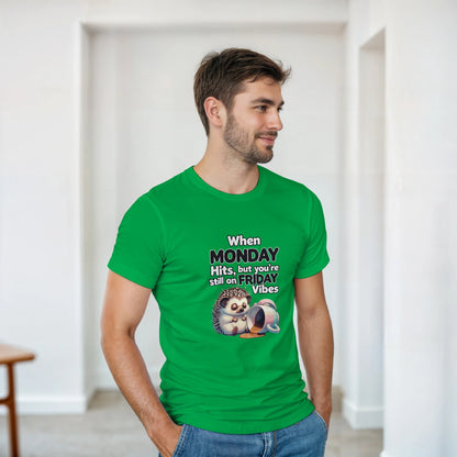 Charming Lil' Caped Vampire on a kids Heavyweight T-shirt