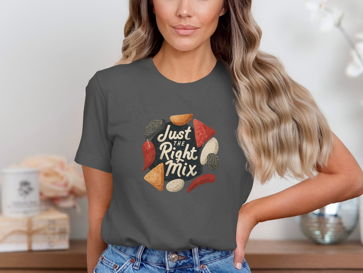 Just the Right Mix Chips and Salsa Graphic Tee Product