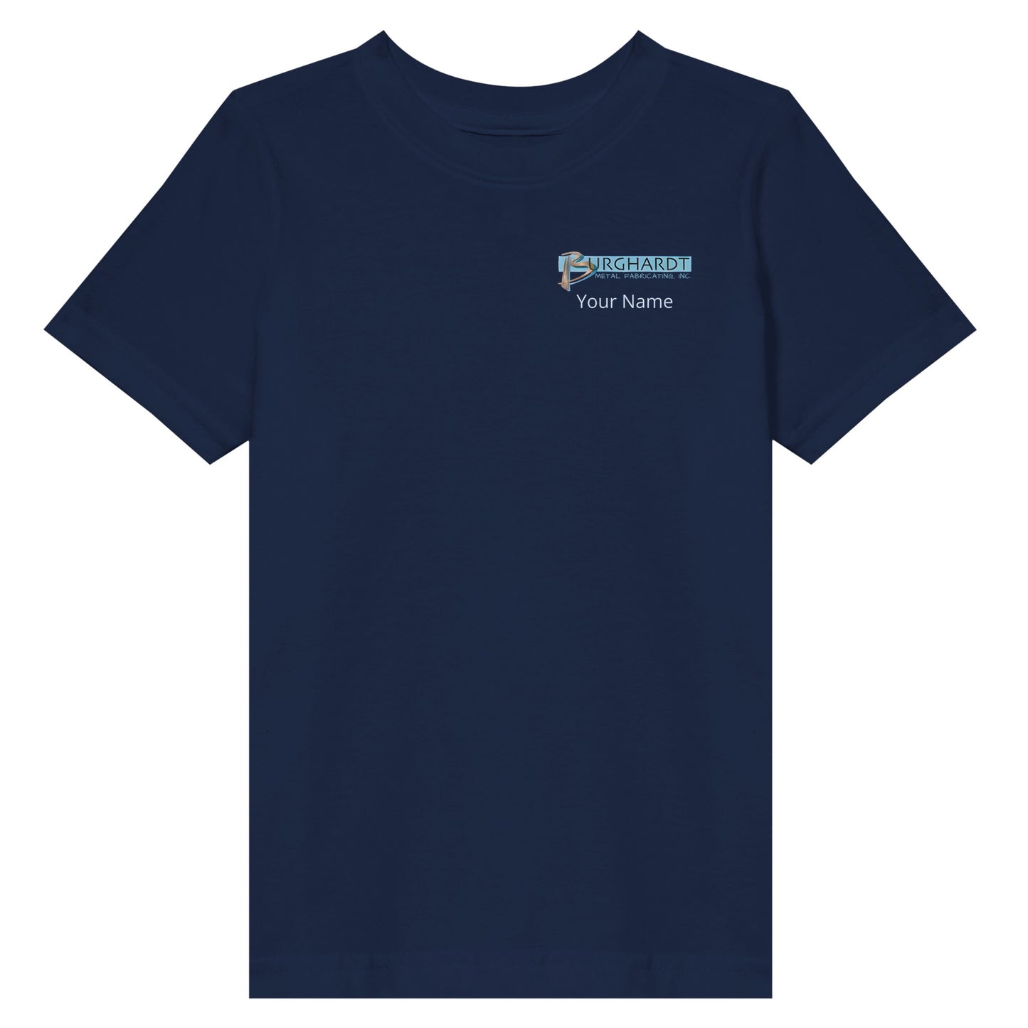Burghardt Metal Fabricating, Inc., logo on a Toddler Jersey T-Shirt