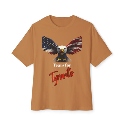 Tears For Tyrants Patriotic Eagle on a Premium Tee