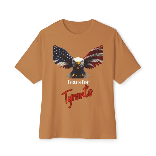 Tears For Tyrants Patriotic Eagle on a Premium Tee