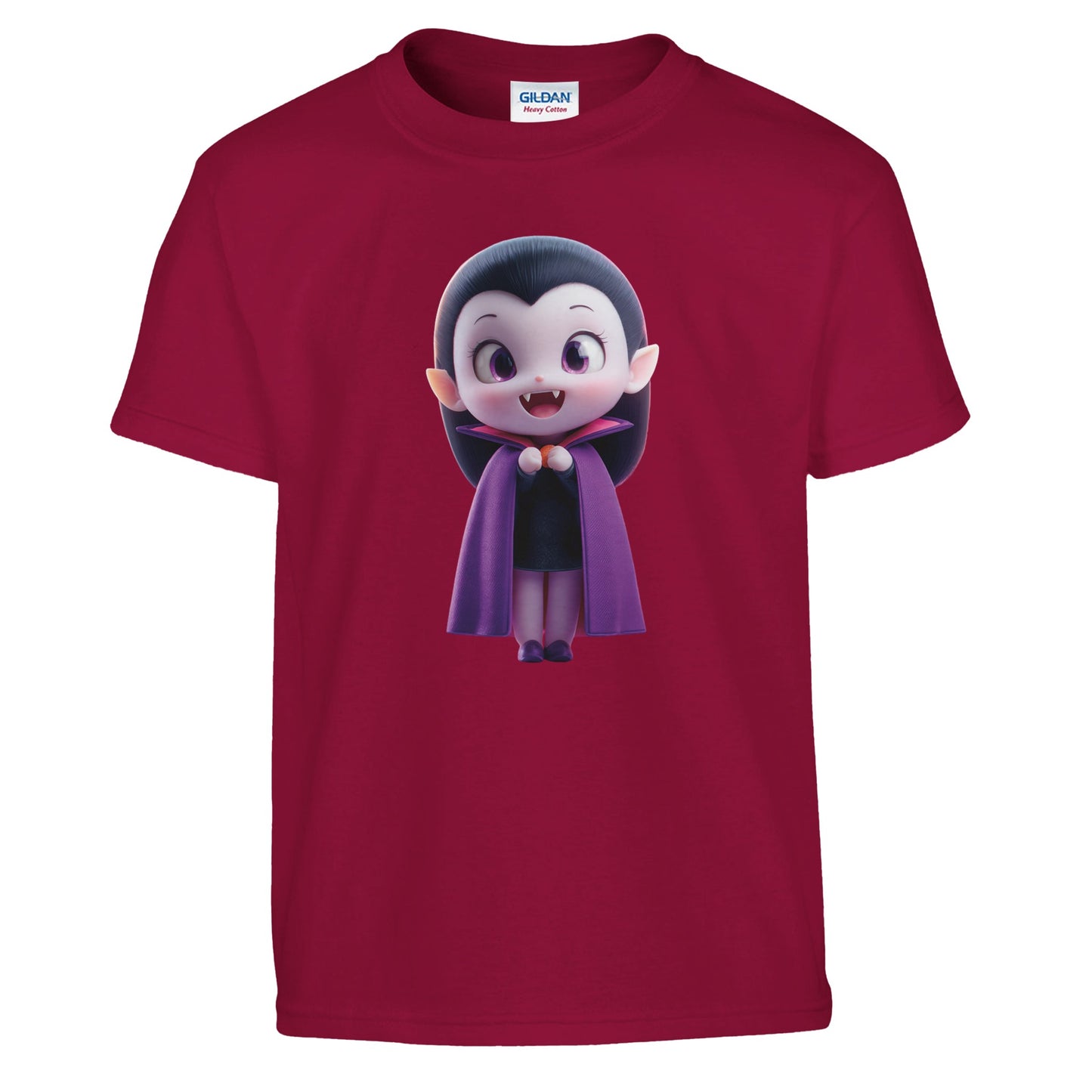 Cute Lil' Vampire on a Heavyweight T-shirt