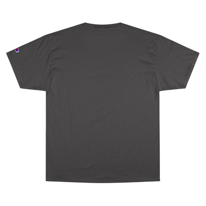 Live Free Or Die Patriotic Eagle on a Champion T-shirt