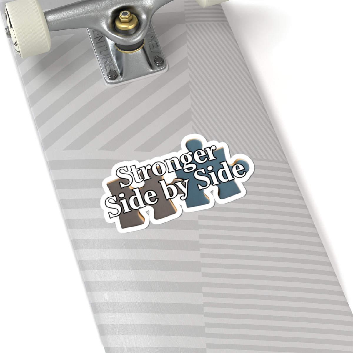 Stronger Side by Side Puzzle Sticker for Your Gear